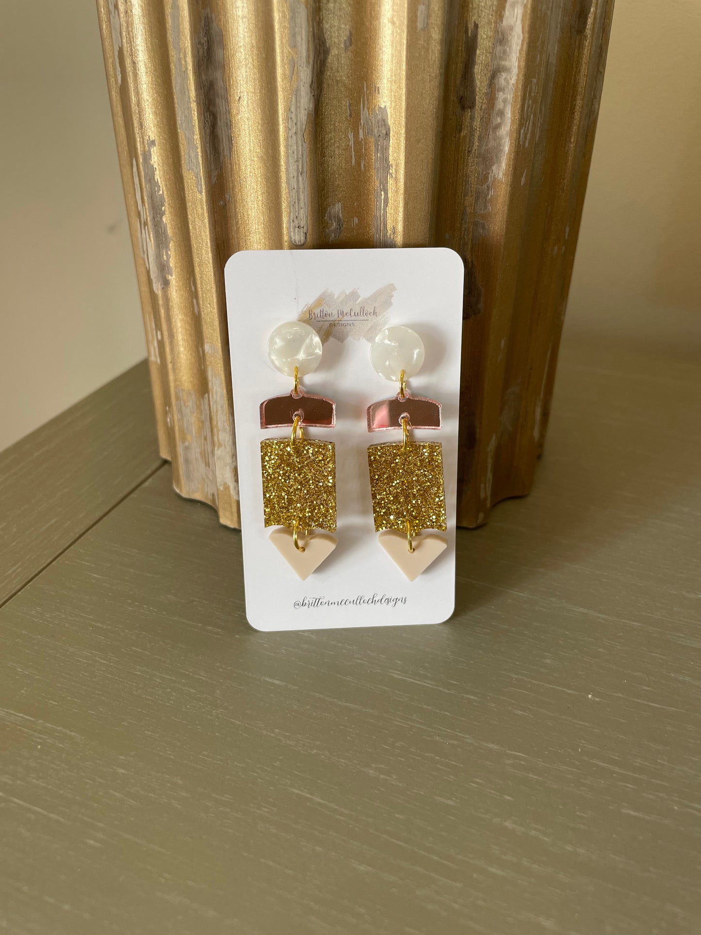 Pencil earrings