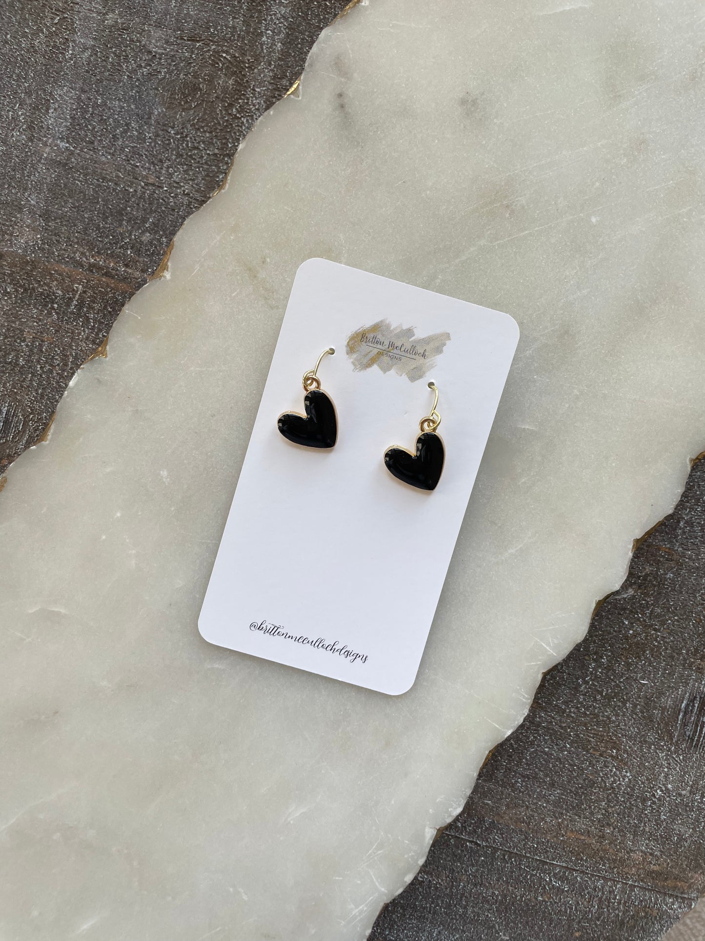 Heart earrings