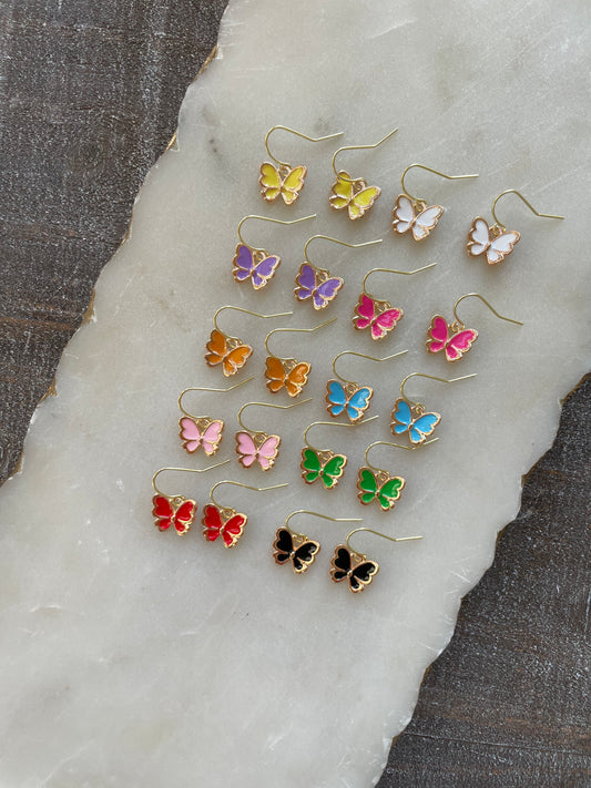 Butterfly earrings