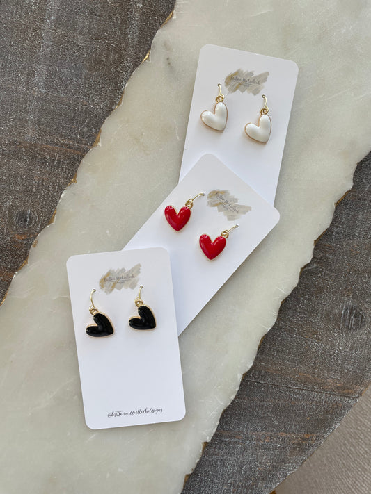 Heart earrings